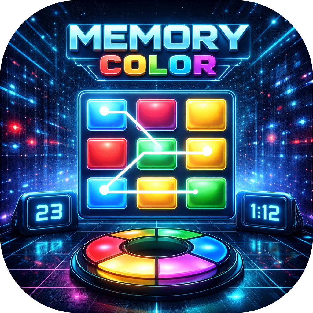 Memory color — jeu gratuit en ligne